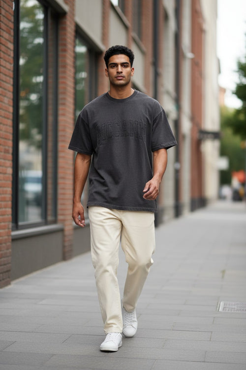 McCann Vintage Wash Acid-Tone Oversized Tee