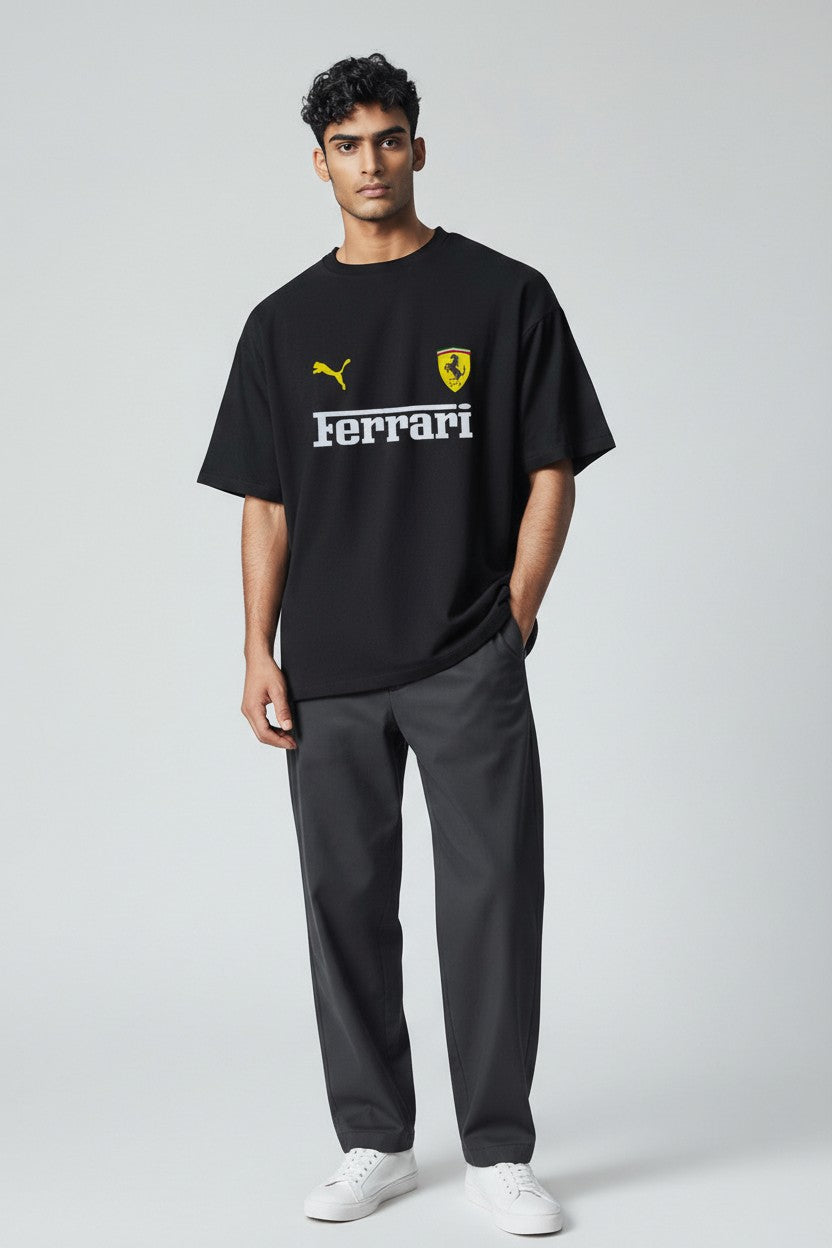 Scuderia Ferrari Heritage Oversized Tee