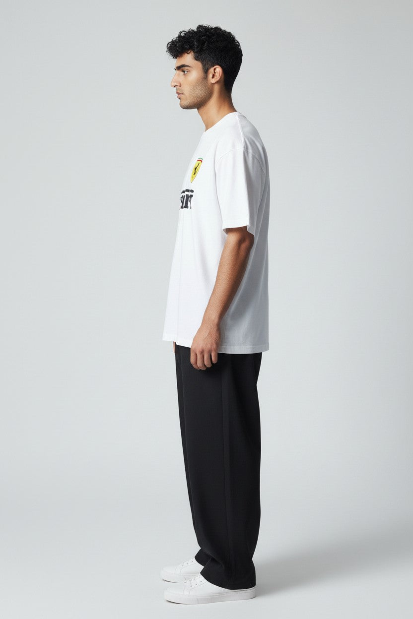 Scuderia Ferrari Heritage Oversized Streetwear Tee