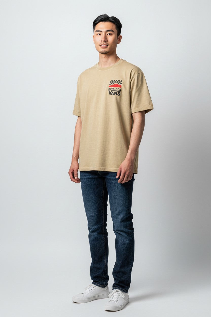 Vans "Original" Checkerboard Graphic Tee