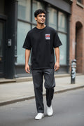 Vans "Original" Checkerboard Graphic Tee - Black