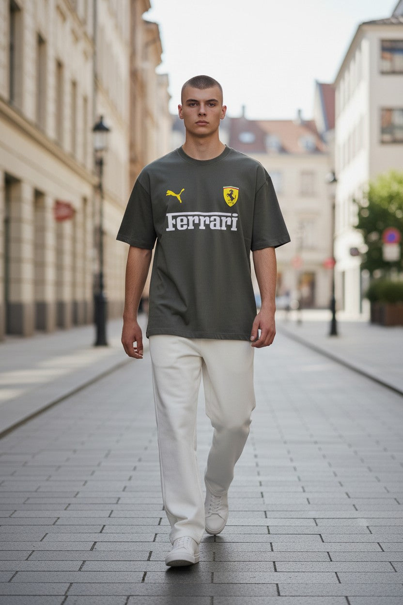 Scuderia Ferrari Heritage Oversized Tee