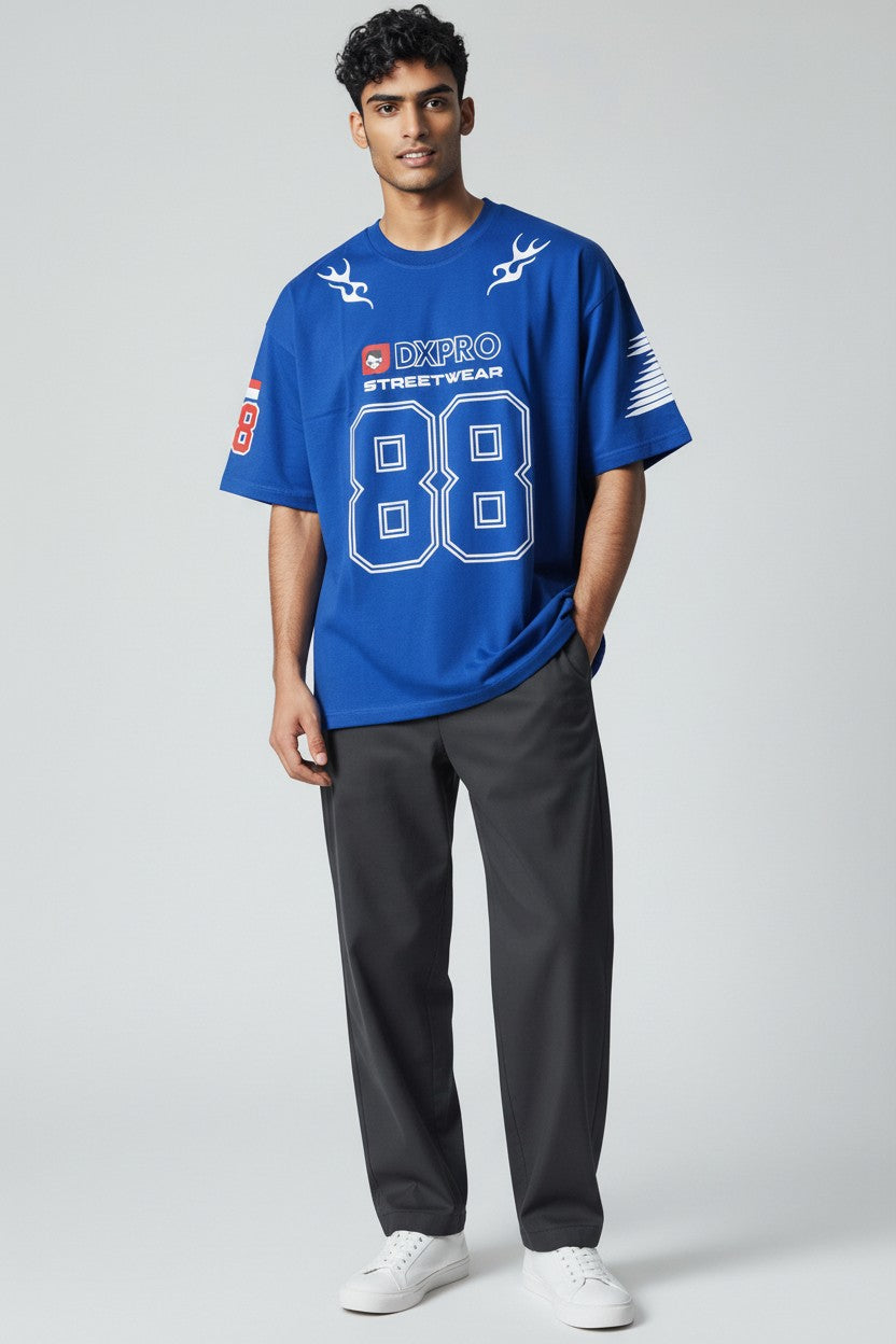 DXPRO "Speed Demon 88" Oversized Jersey Tee