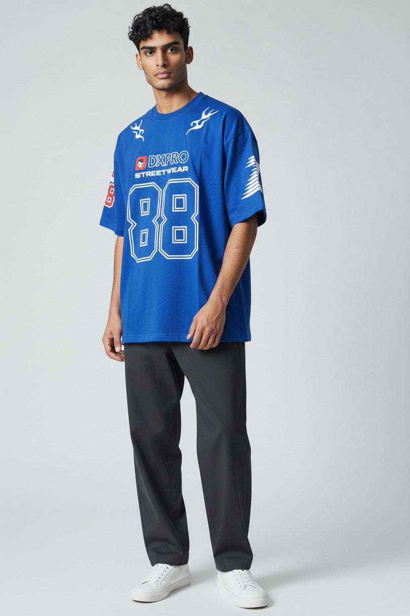 DXPRO "Speed Demon 88" Oversized Jersey Tee