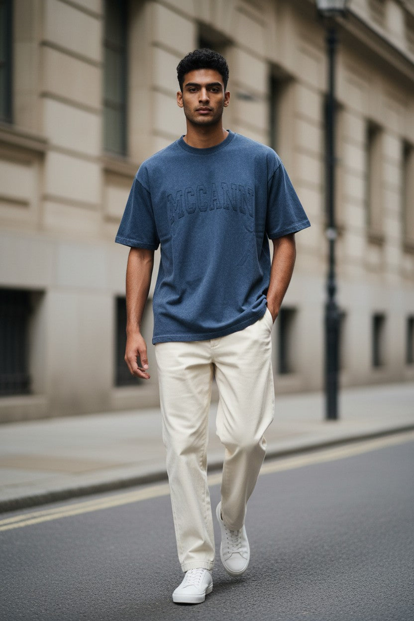 McCann Vintage Wash Acid-Tone Oversized Tee
