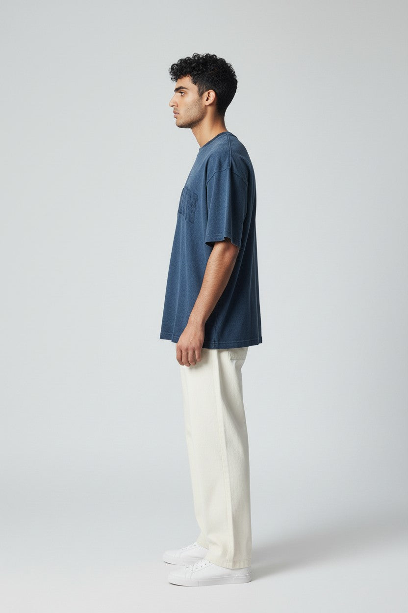 McCann Vintage Wash Acid-Tone Oversized Tee
